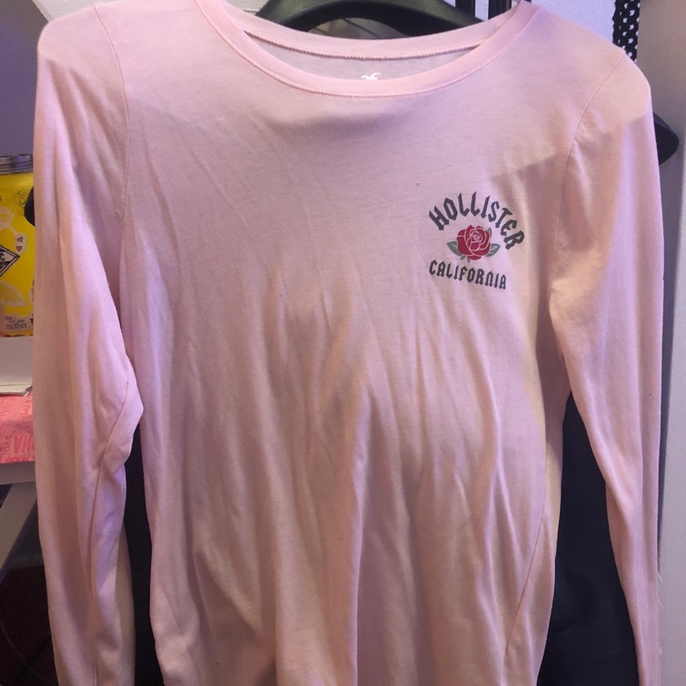 Pink Hollister Long Sleeve